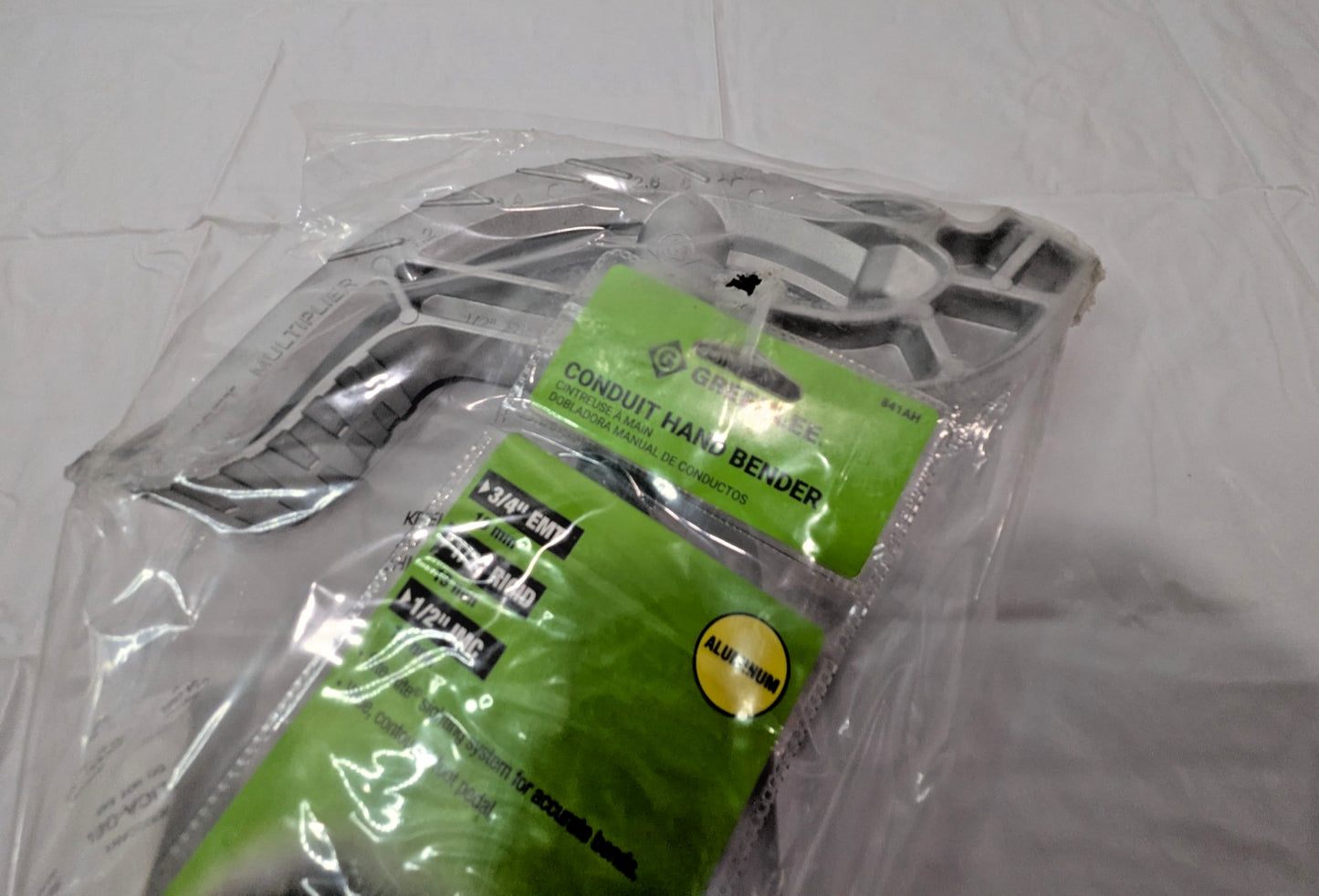 Greenlee Hand Conduit Bender 1/2" Rigid Capacity Bends EMT 841AH