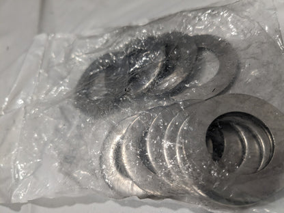 10pk of 3/4" Screw, SAE Flat Washers: Grade 316 Stainless Steel 30715-TT