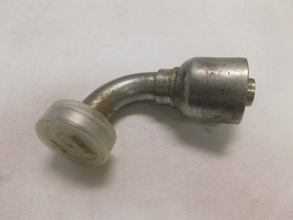 Parker Hose Adapter 3/4" Hose x 3/4" SAE Code 62 Flange Head 90º L16N7
