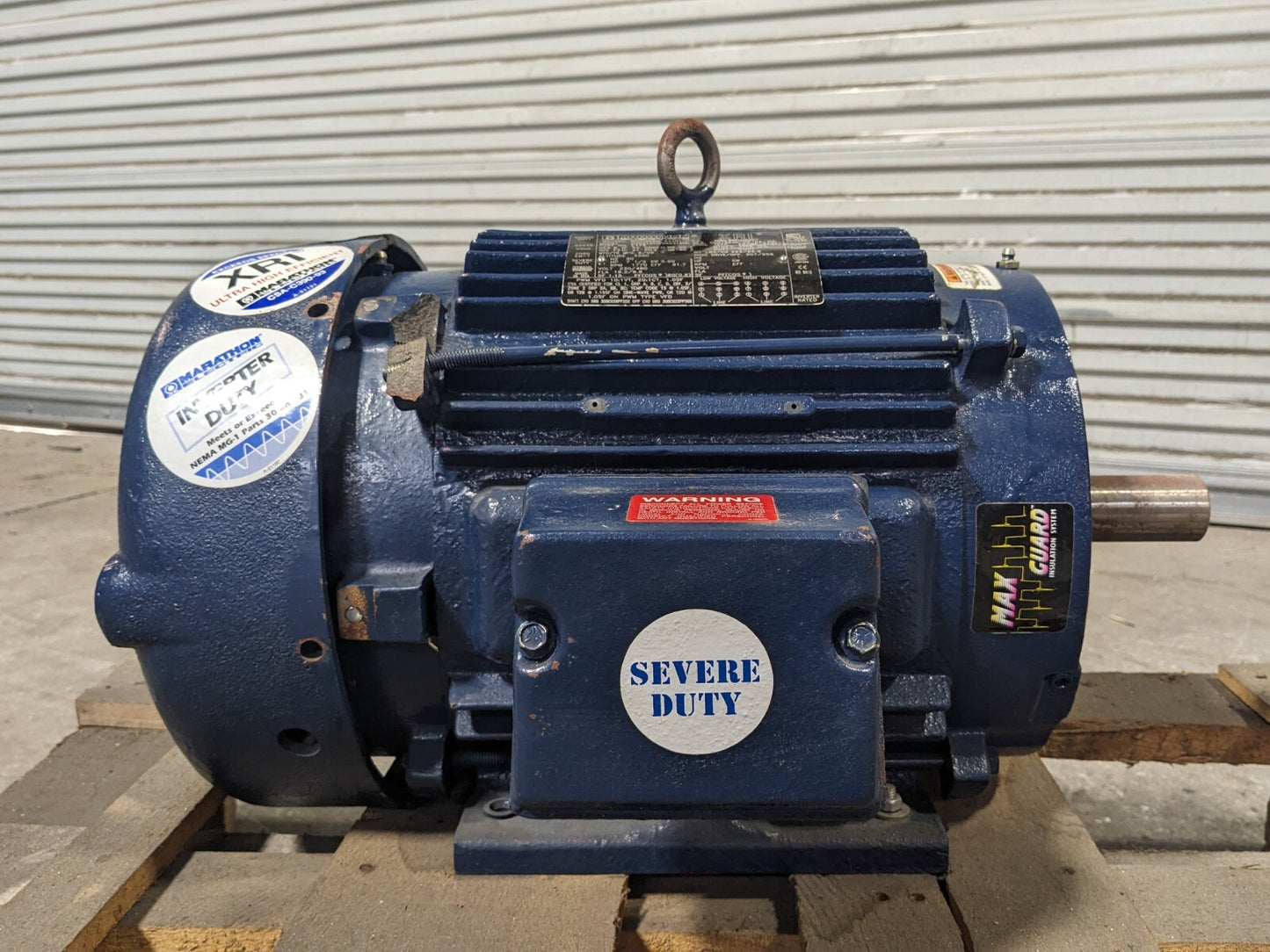 Marathon Severe Duty Electric Motor 7.5 HP 230/460v 3Ph 213TTFS6531 Parts/Repair