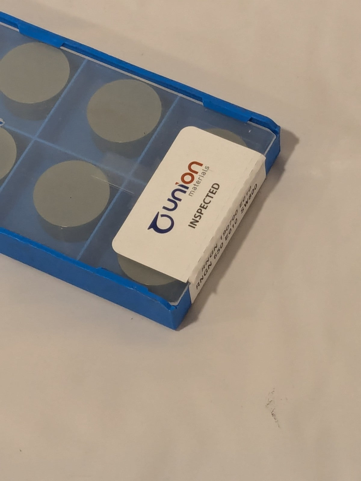 UNION CERAMIC TURNING INSERT QTY 10 RNG65E010 SW800