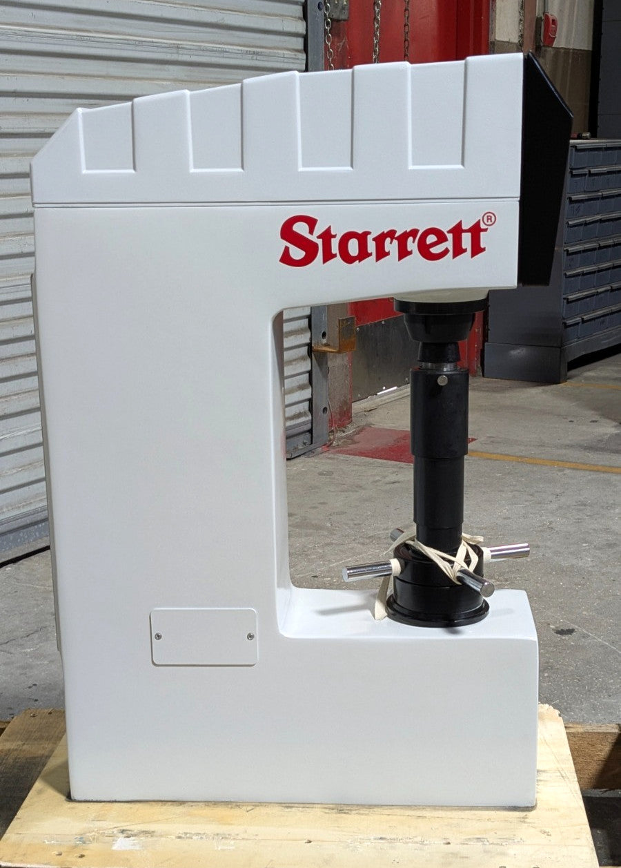 Starrett Bench Top Hardness Tester  Rockwell A - K   Shipping Damage