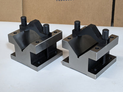 Precision V-Block and Clamp Set 2-9/16" Max. Capacity 90 Degree Angle 420-5440