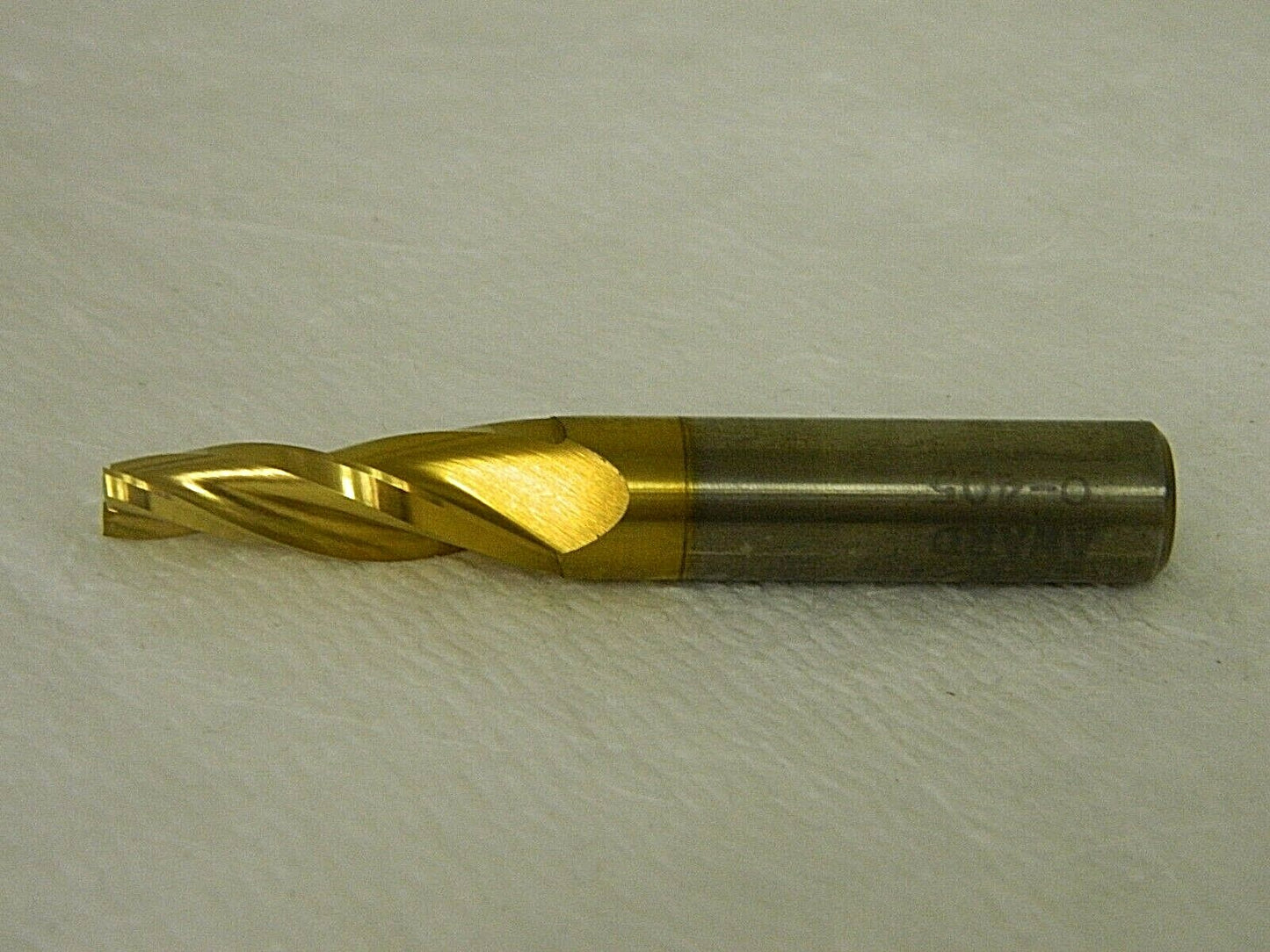 Precision Square End Mill 1/4" x 1-1/4" 5° HSS 3FL TiN Tapered  QTY 4