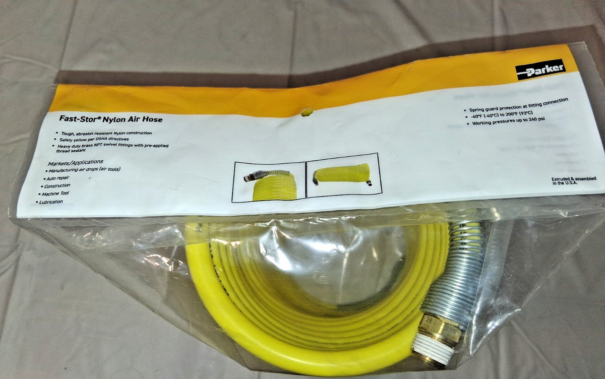 Parker Air & Multi-Purpose Hose Jackhammer Hose 25' Long 3/8" Dia NFS-06-025