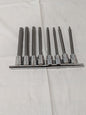 Paramount Ball Hex Bit Socket Set: 3/8" Drive, 8 Pc, 3 to 10 mm Hex 35580141