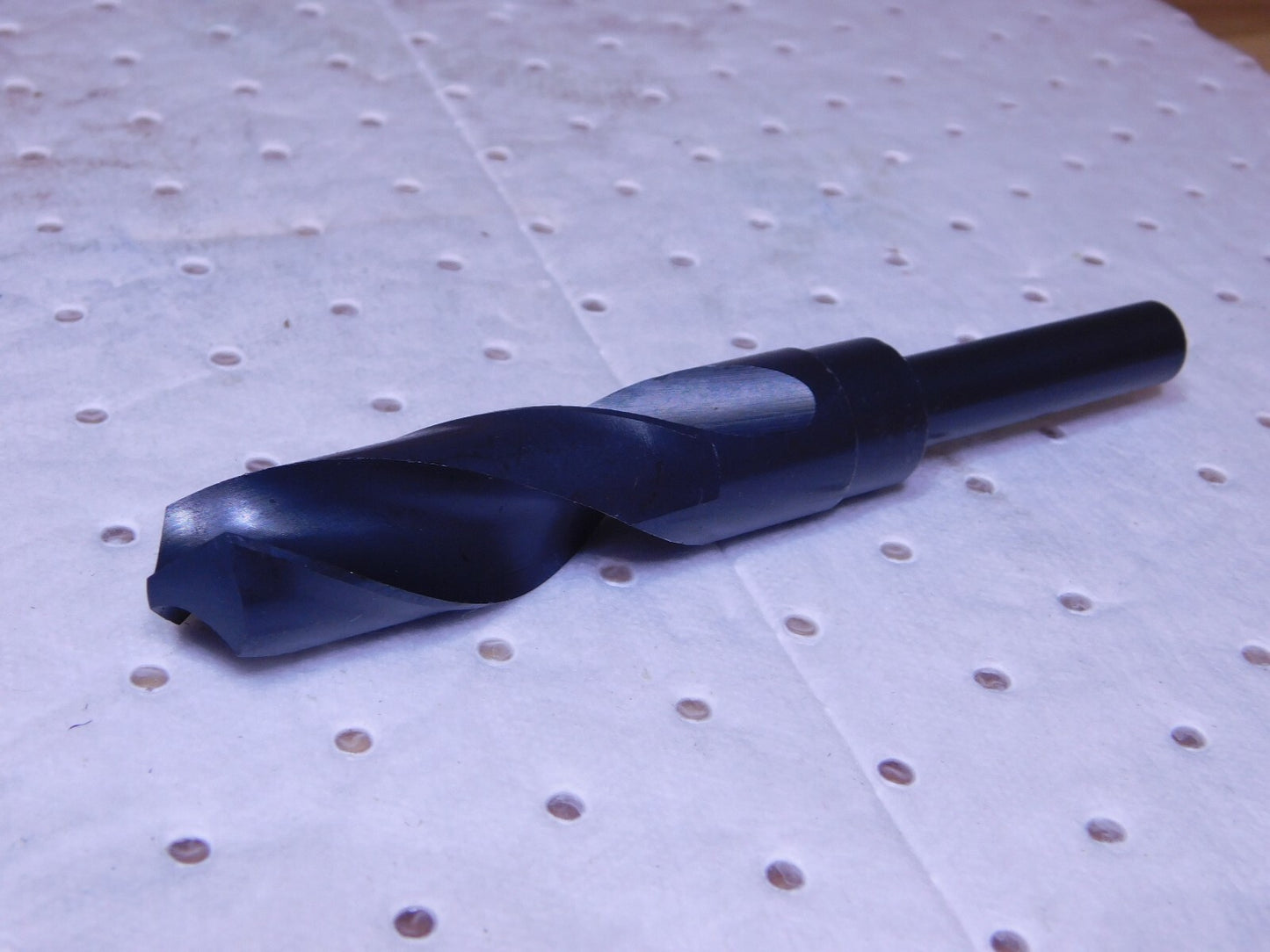 Interstate Silver & Deming Drill 55/64 Dia 118º Pt 1/2 Shank 3 Fl L 01340553
