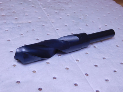 Interstate Silver & Deming Drill 55/64 Dia 118º Pt 1/2 Shank 3 Fl L 01340553