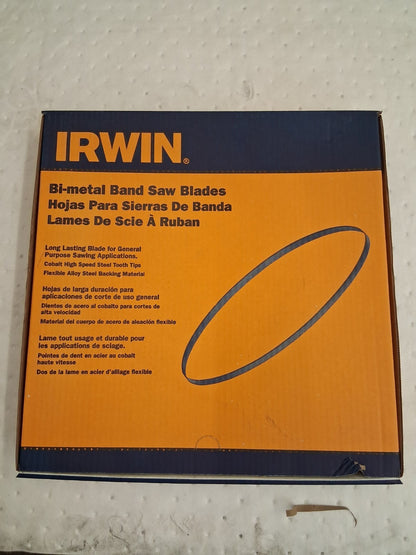 Irwin Blades Welded Bandsaw Blade 8ft 11" L x 3/4" W x 8-12 TPI 88570I