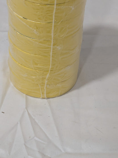 3M Electrical Tape: 3/4" Wide, 60' Long, 6 mil Thick, Yellow Qty 10 7100169490