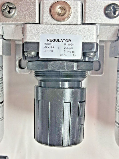 Pro-Source 3-Piece 3/8" NPT Intermediate FRL Air Combo 1630103722PRO
