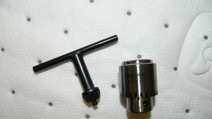ACCUPRO Drill Chuck: 1/64 to 5/32 Capacity, Tapered Mount, JT0 CY0041200