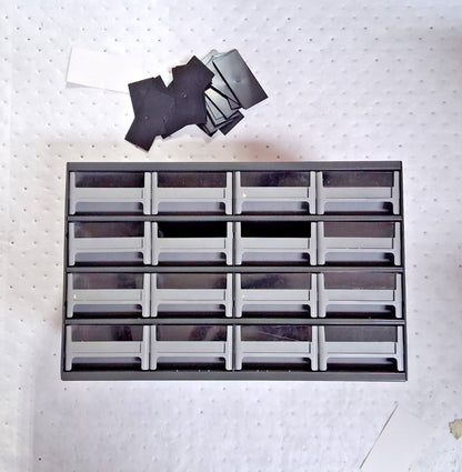 Akro-Mils Small Parts Modular Steel Frame Storage Cabinet 20 Drawer 19320
