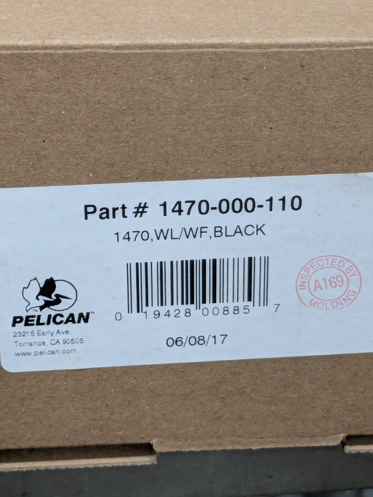 Pelican Products Laptop/Tablet Case: Layered Foam, 4-1/2" Deep 1470-000-110