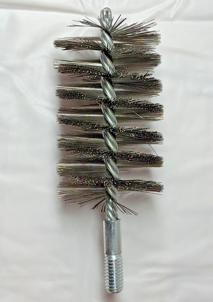 Qty10 Stainless Steel Helical Power Tube Brush 2.375" Dia 1/2-12" 8310