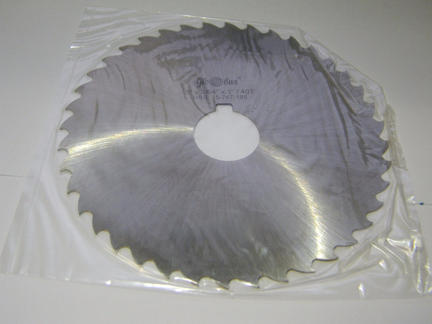 TMX  5" x 3/64" x 1" 40 Tooth Slitting and Slotting Saw 5-747-195