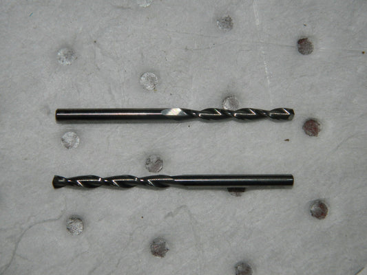 OSG Solid Carbide Jobber Drill 9/64" 135° Point QTY 2  59906677