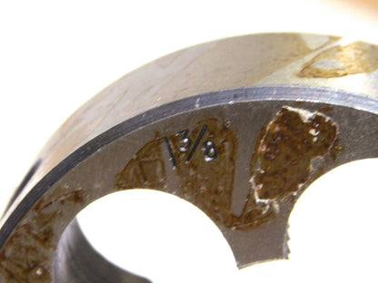 Interstate HSS Adjustable Round Die 1-3/8-6 UNC 3 Outside Diameter 03849545