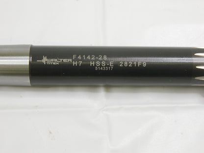 Walter Titex F4142-28 HSS Machine Reamer with Morse Taper 5073263