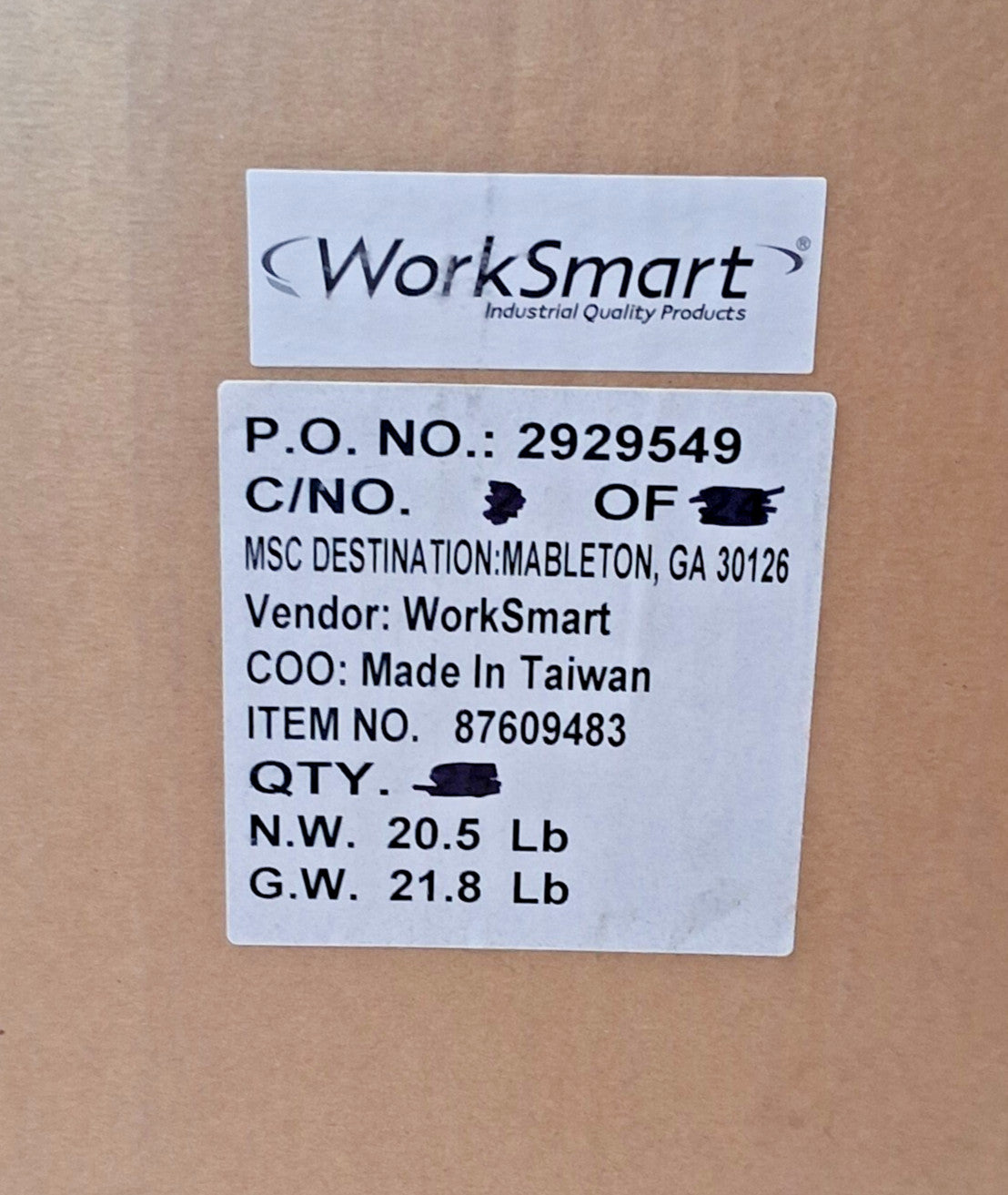 QTY 22 Polypropylene Plumbing Cartridge Filters WS-PL-SCB2000001