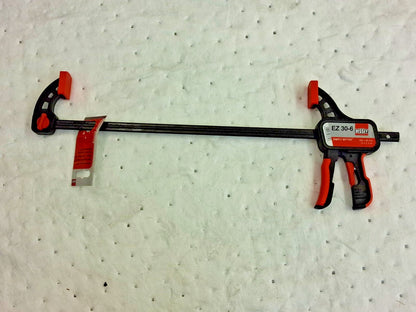 Bessey Carbon Steel Bar Clamp 12" Capacity 150lb Clamp Pressure EZ30-6
