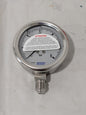 Wika Pressure Gauge: 2-1/2" Dial Dia, 0 Min psi, 6 Max psi 50623851