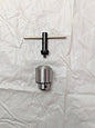 Jacobs Drill Chuck Threaded Mounts 4.00 to 4.00 mm Capacity 5/16-24 in JCM6204