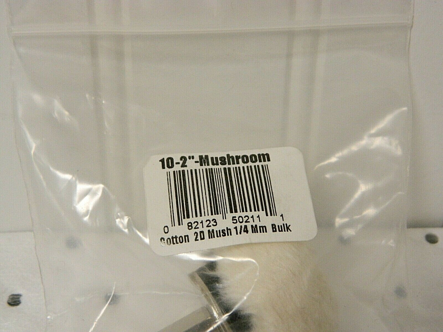 Dico Mushroom Shaped Mounted Bob 2" Diam 1/4" Shank Diam 5 Pcs 10-2-MUSHROOM