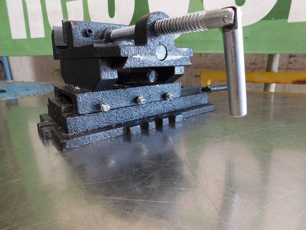 Cross Slide Drill Press Vise 5 1/16"Opening