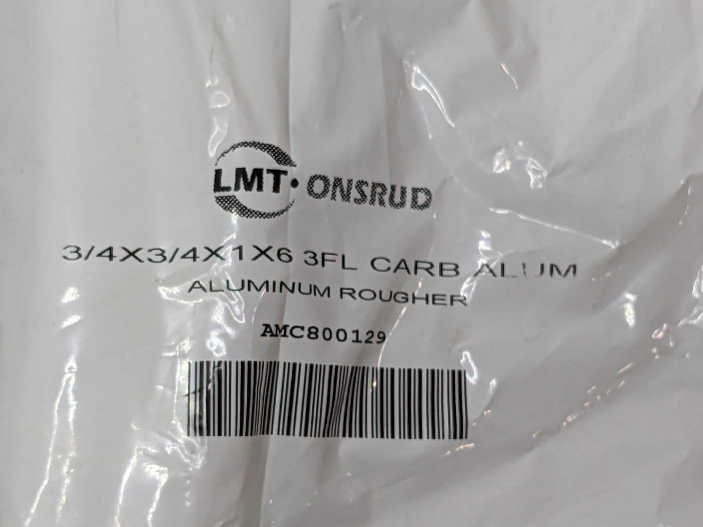 LMT ONSRUD Carbide End Mill 0.750"Dia X 1"LOC X 6"OAL X 0.060&quo