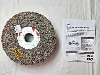3M Silicon Carbide Deburring Wheel 6" Dia 3"FW 1"H 7000046242