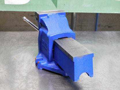 Irwin Bench Vise 4" Jaw Width 2-3/4" Throat Depth 3