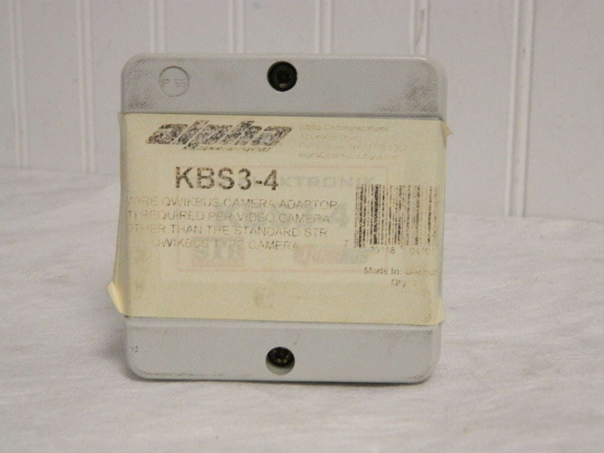 Alpha 4-Wire Qwikbus Camera Adapter KBS3-4