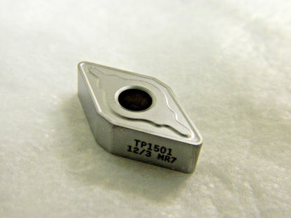 Seco Carbide Turning Inserts 1/4" Thick DNMG443-MR7 Grade TP1501 Qty 9 1641