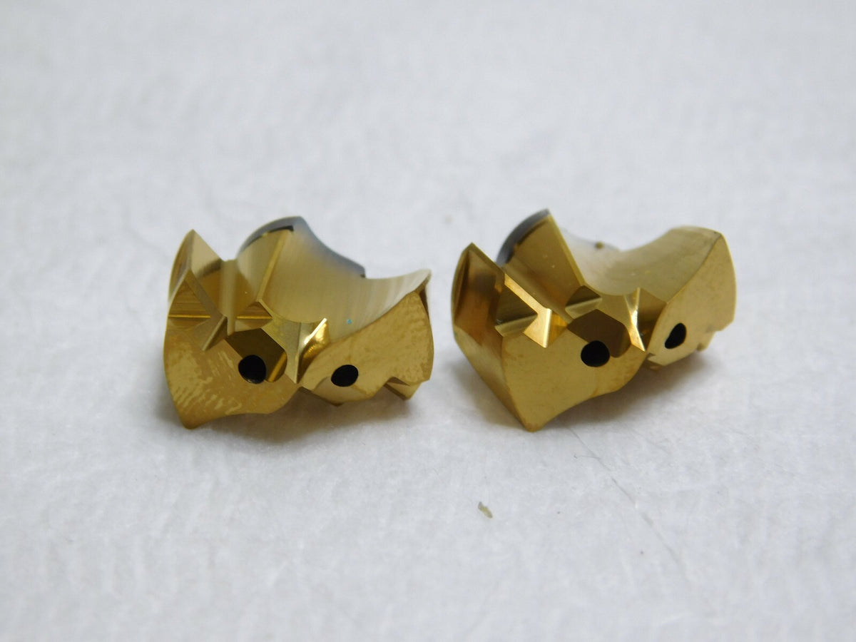 Seco Crownloc Carbide Replaceable Drill Tips 9/16"Dia SD400-14.288-M Qty 2