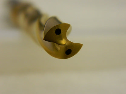 kennametal Jobber Length Drill Bit: 0.3346  Dia, 135 °, Solid Carbide 2257421