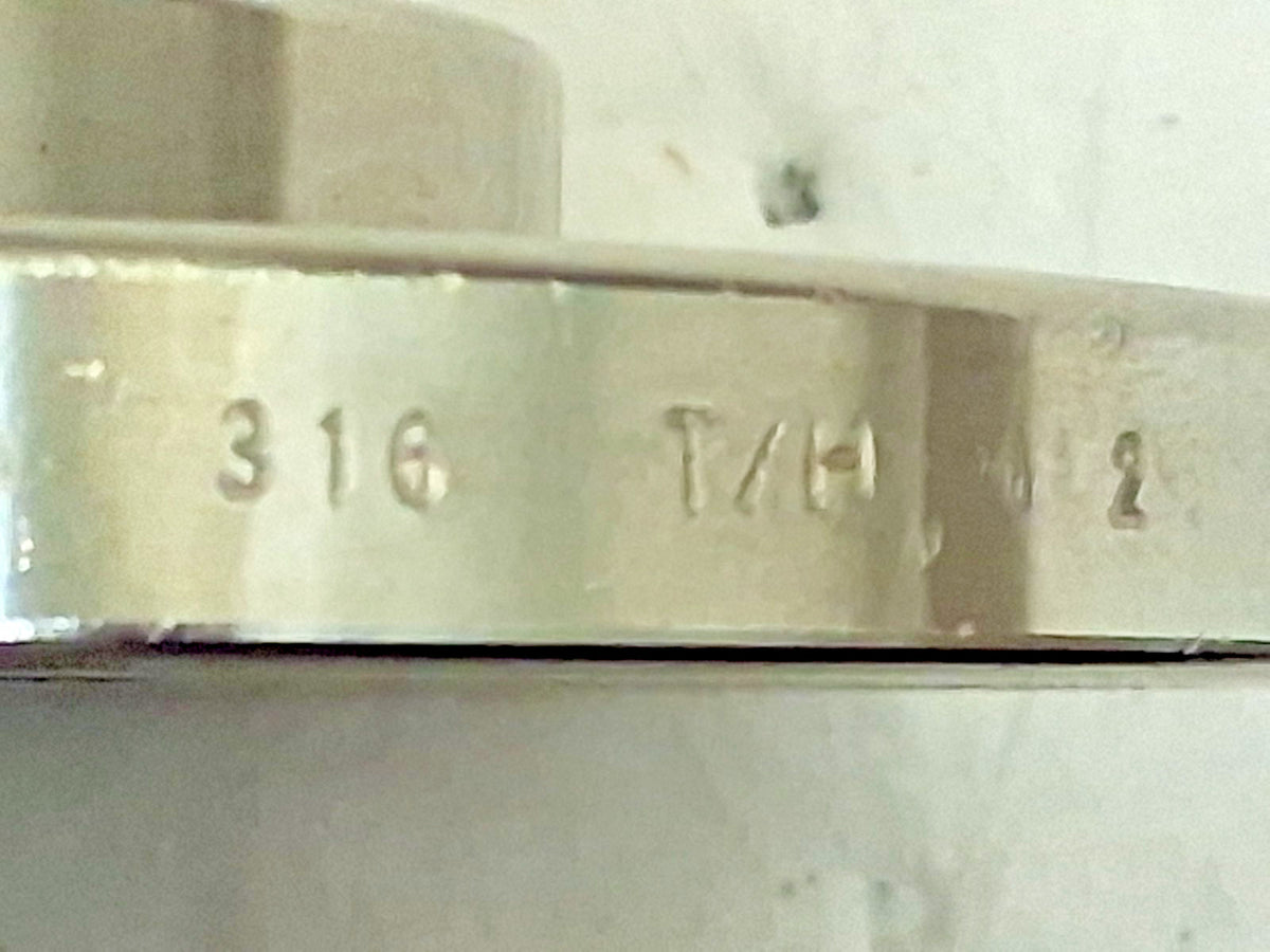 Pro Stainless Steel 4 Bolt Flange 150LB Cap T/H C8 Y1H