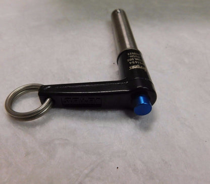Jergens L Handle Push Button SS Kwik-Loc Pin 12mm x 50mm #851454