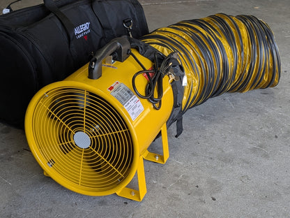Allegro Air Bag 12" Blower System w/ Ducting 2-Speed 1800 CFM Max. 120v 9535-12