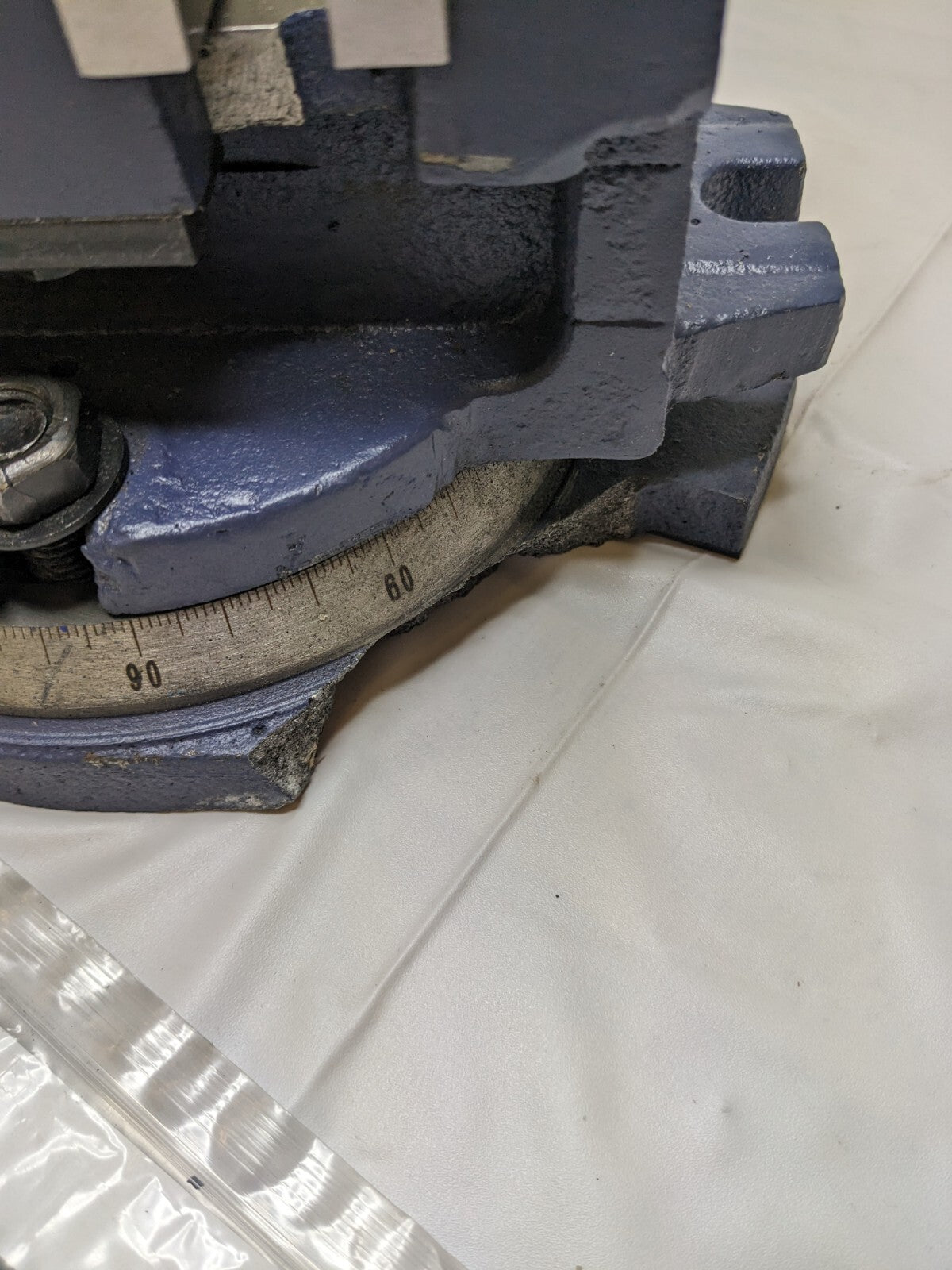 PALMGREN Machine Vise: 4" Jaw Width, 4" Jaw Opening, Swivel Base PARTS/Repair