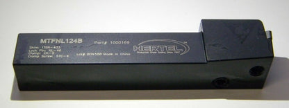 Hertel Indexable Turning Toolholder LH  3/4" x 3/4" Neg Rake  MTFNL124B 1000169
