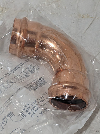 PROFLO 1-1/4 in. Copper Press Short Radius 90° Elbow Qty 2 PFXPP9H