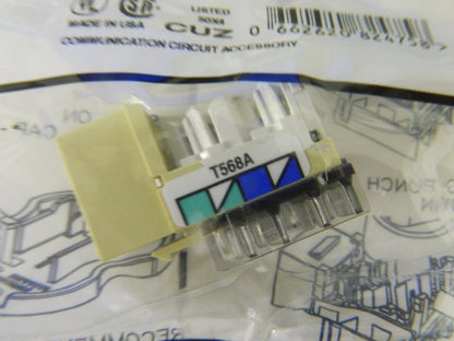 Hubbell Xcelerator CAT3 Universal Wired Communication Accessory Qty. 7 HXJ3EI