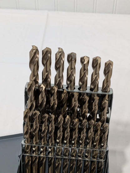 Interstate Jobber Length Drill Bit Set: 26 Pc, 0.234" to 0.413" 78169828