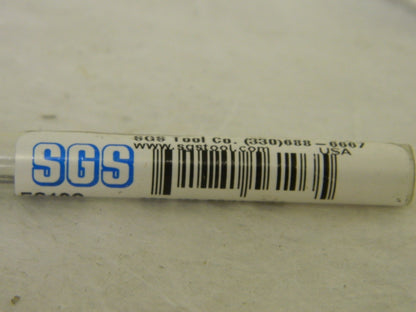 SGS Solid Carbide Straight Flute Drill Bit 3/64" x 1/2" 140°  56103