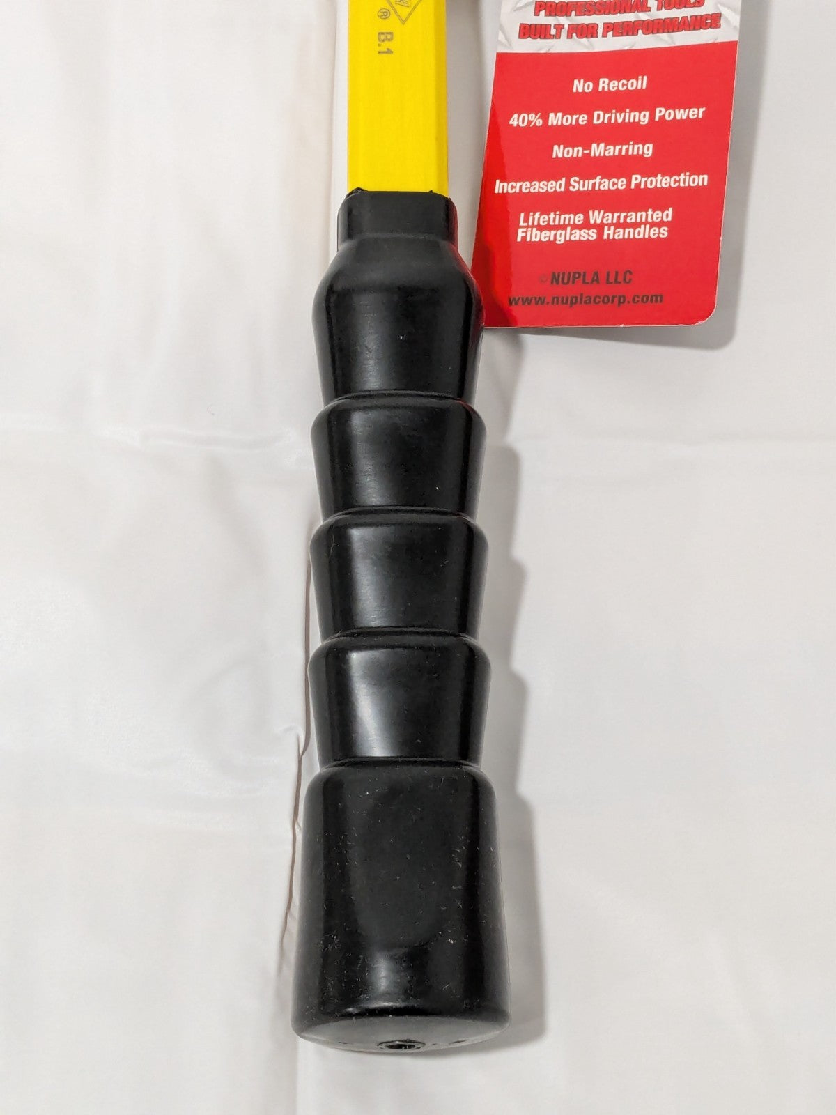 NUPLA Non-Marring Hammer: 3 lb, 2-3/8" Face Dia 12" OAL 10035