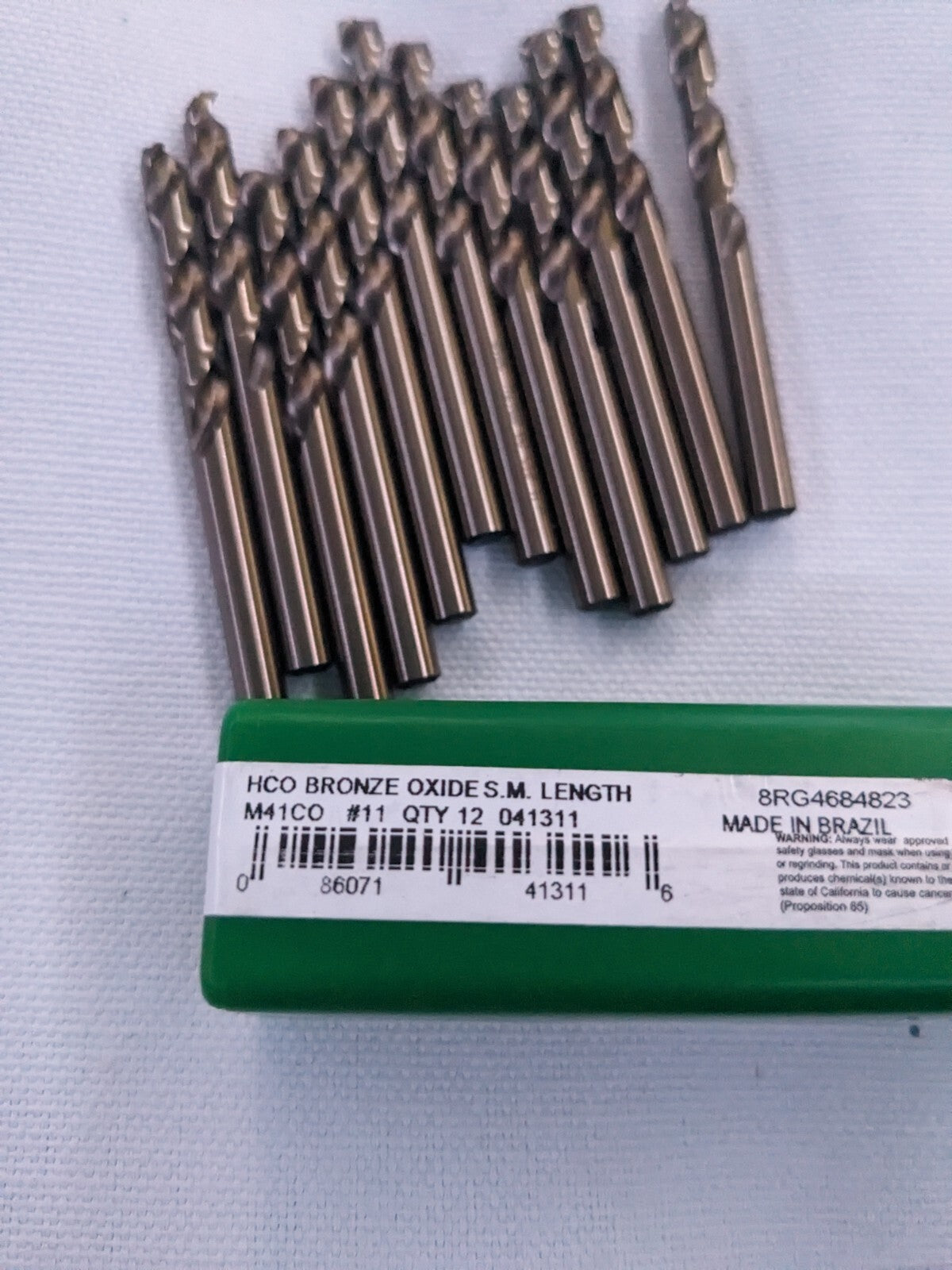 PRECISIONTWISTDRILL12pk Machine Length Drill Bit Size #11, 135 deg Point 5996030