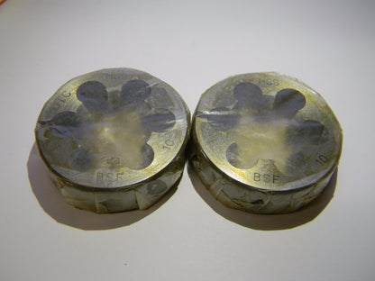 DTC 1" HSS Adjustable Round Split Dies, Qty 2  BSF10