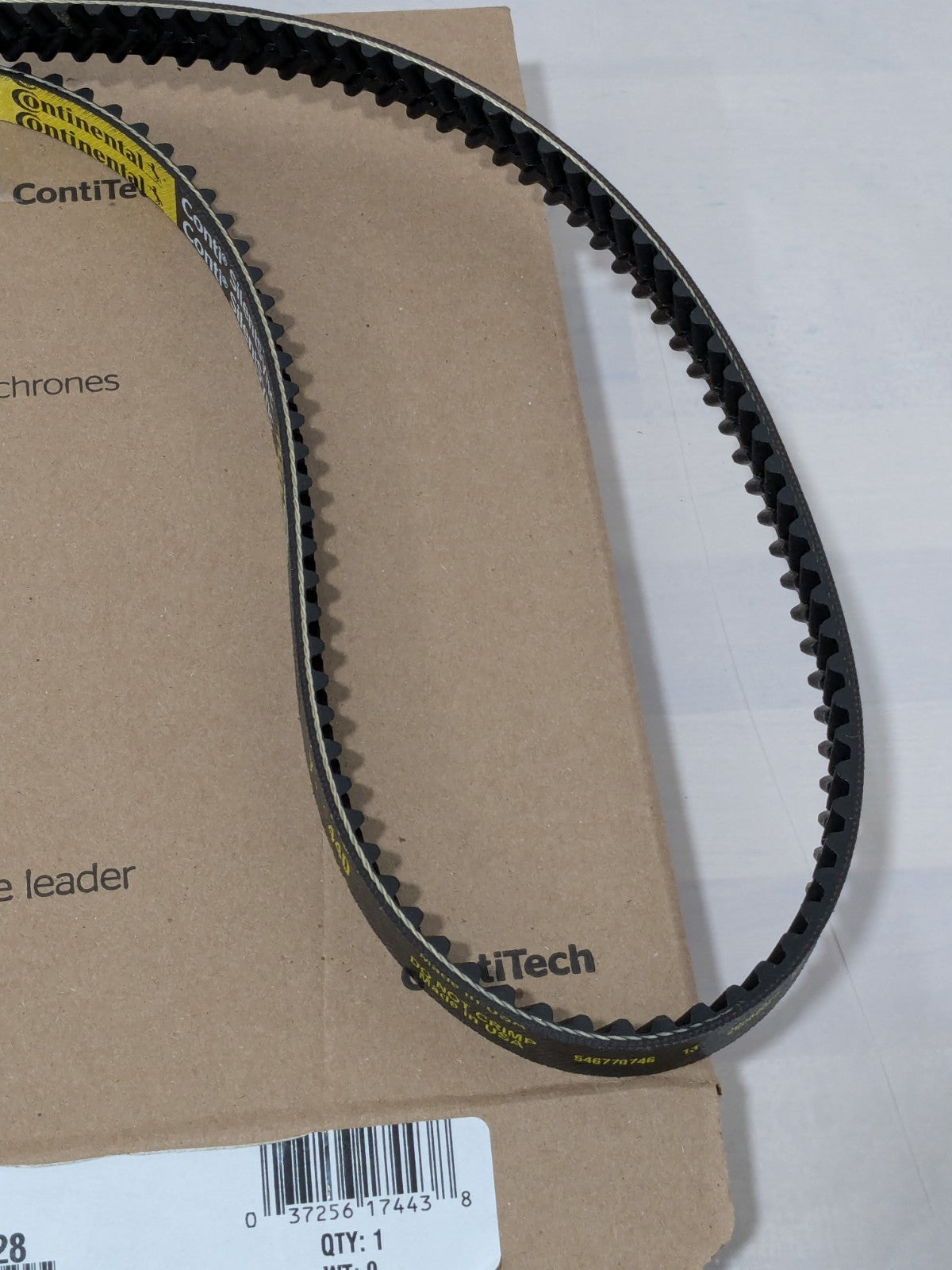Continental Helical Offset Industrial Timing Belt, 180 Teeth Y-1440