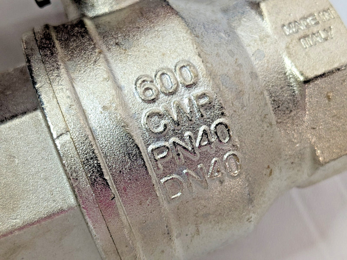 Parker Legris Standard Manual Ball Valve 1-1/2" Pipe Female Port 4902 40 49